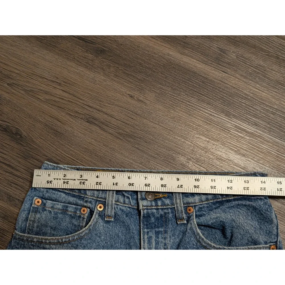 Levis 550 Relaxed Fit Tapered Leg Jeans Mens 31x34 Made in USA Blue 90s‎ Vintage
